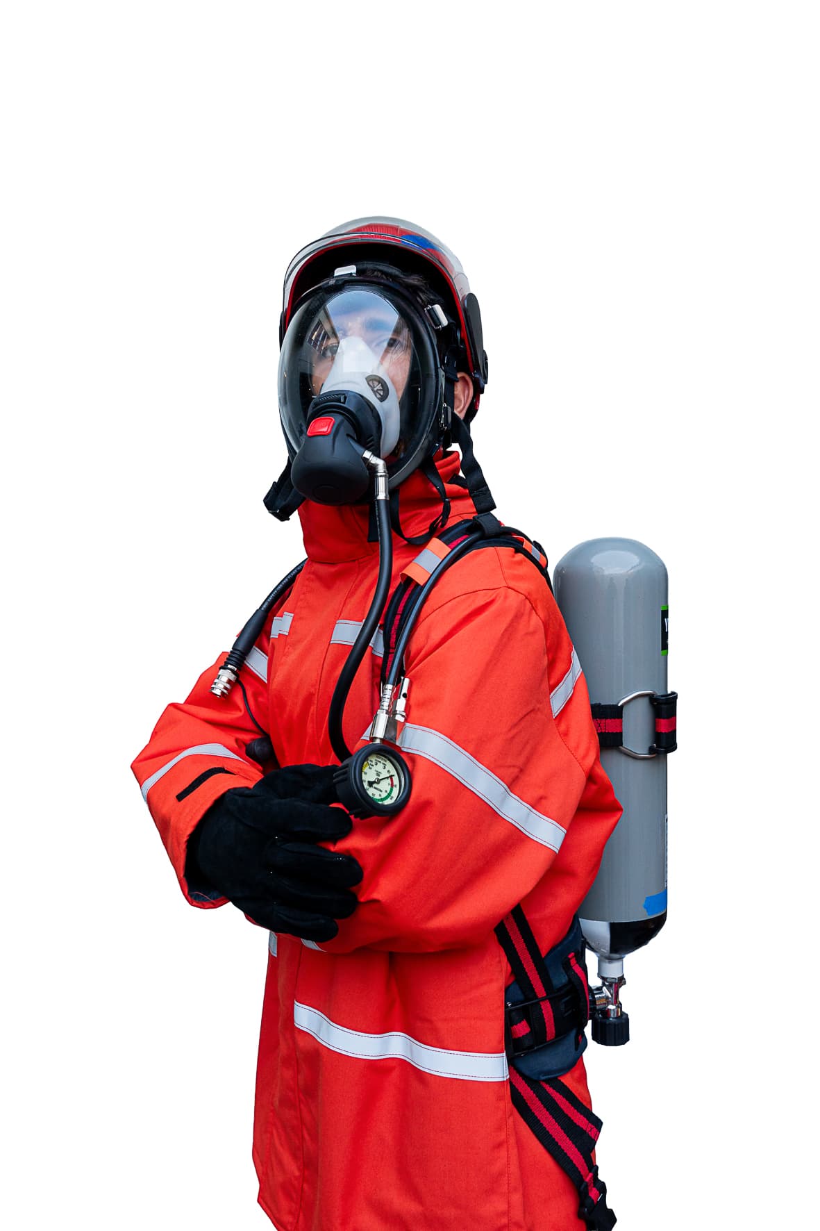 SCBA set with Three Cylinder - 3