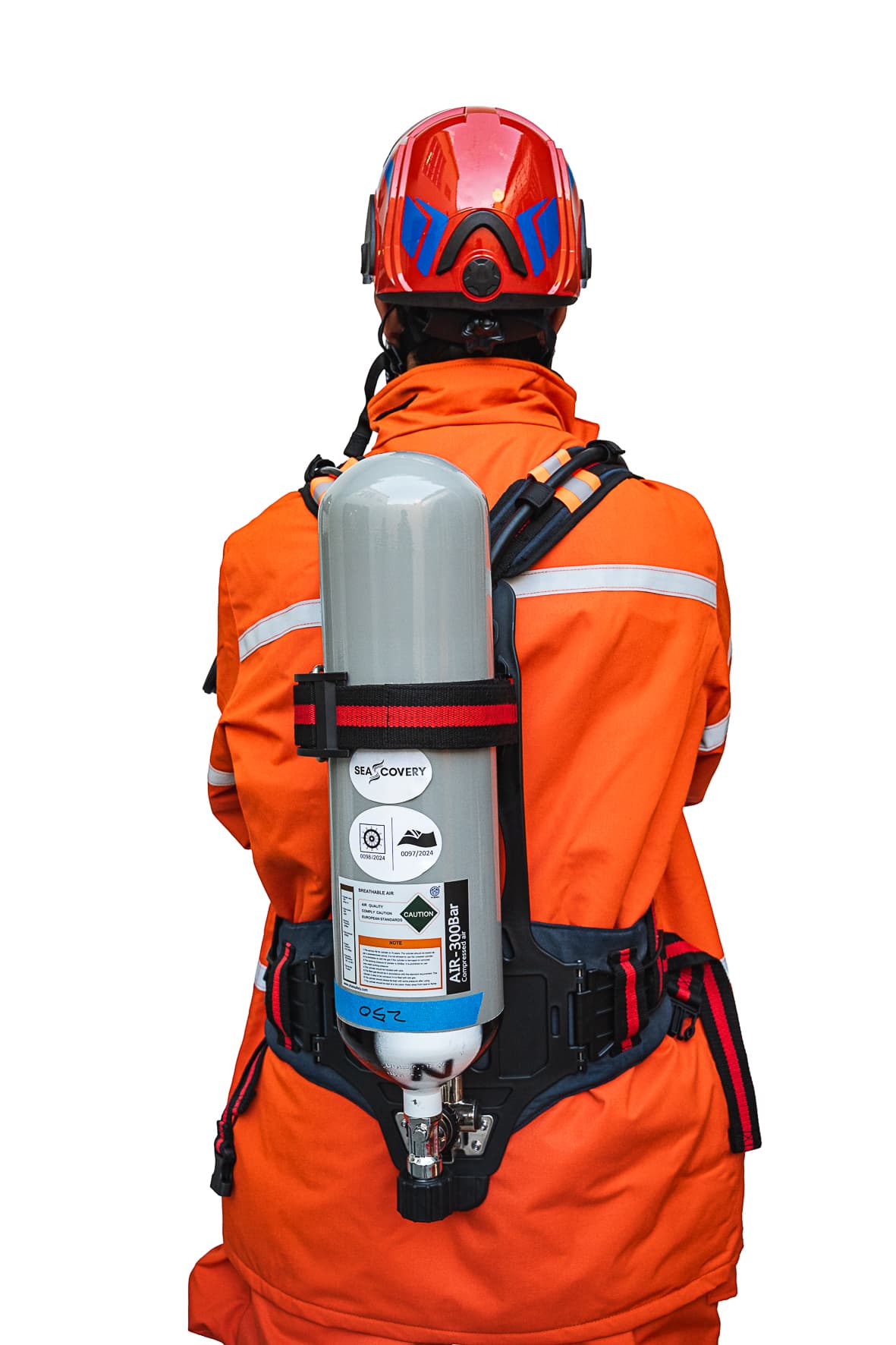 SCBA set with Three Cylinder