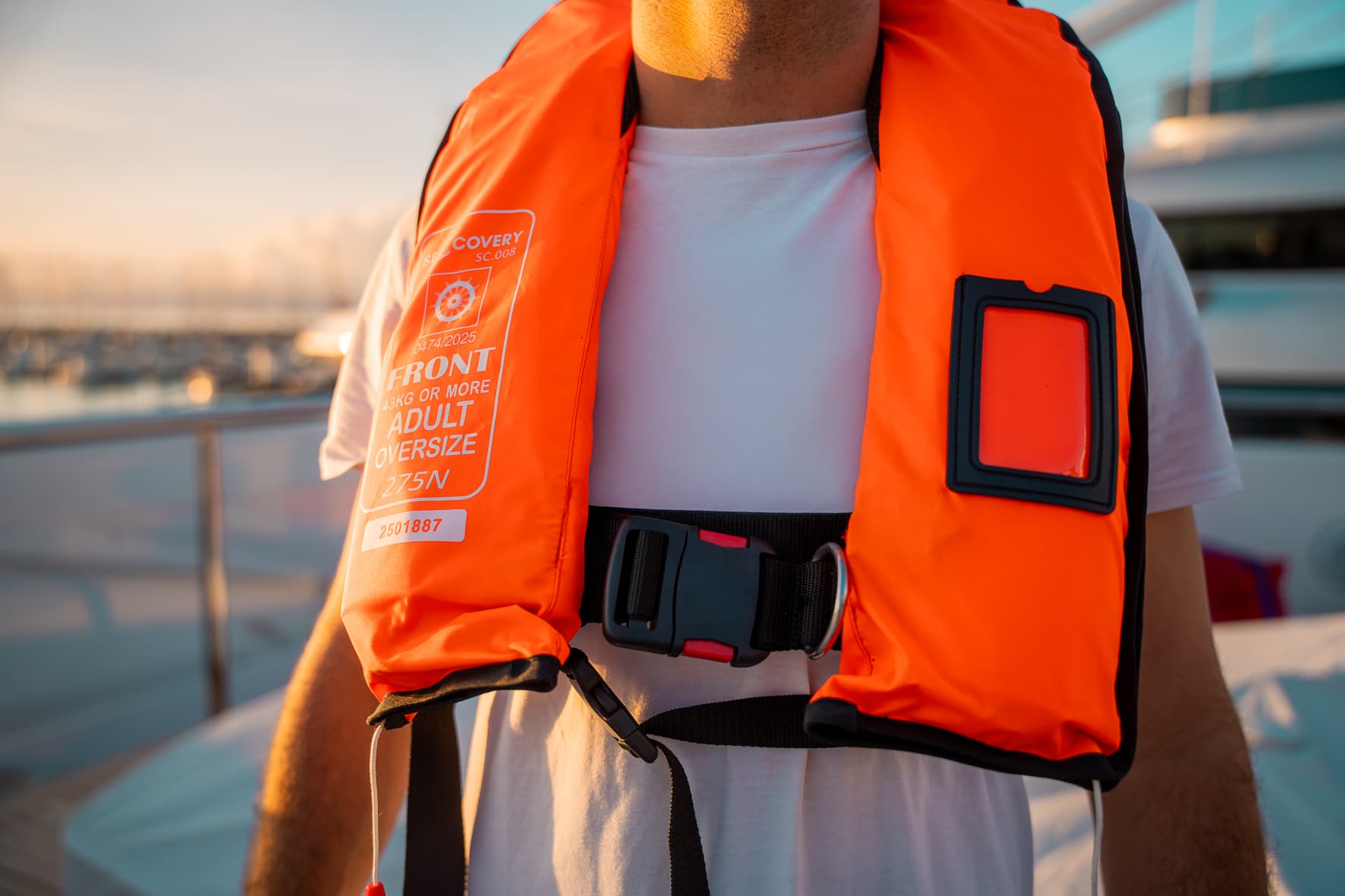 Inflatable Life Jacket 275N - 3