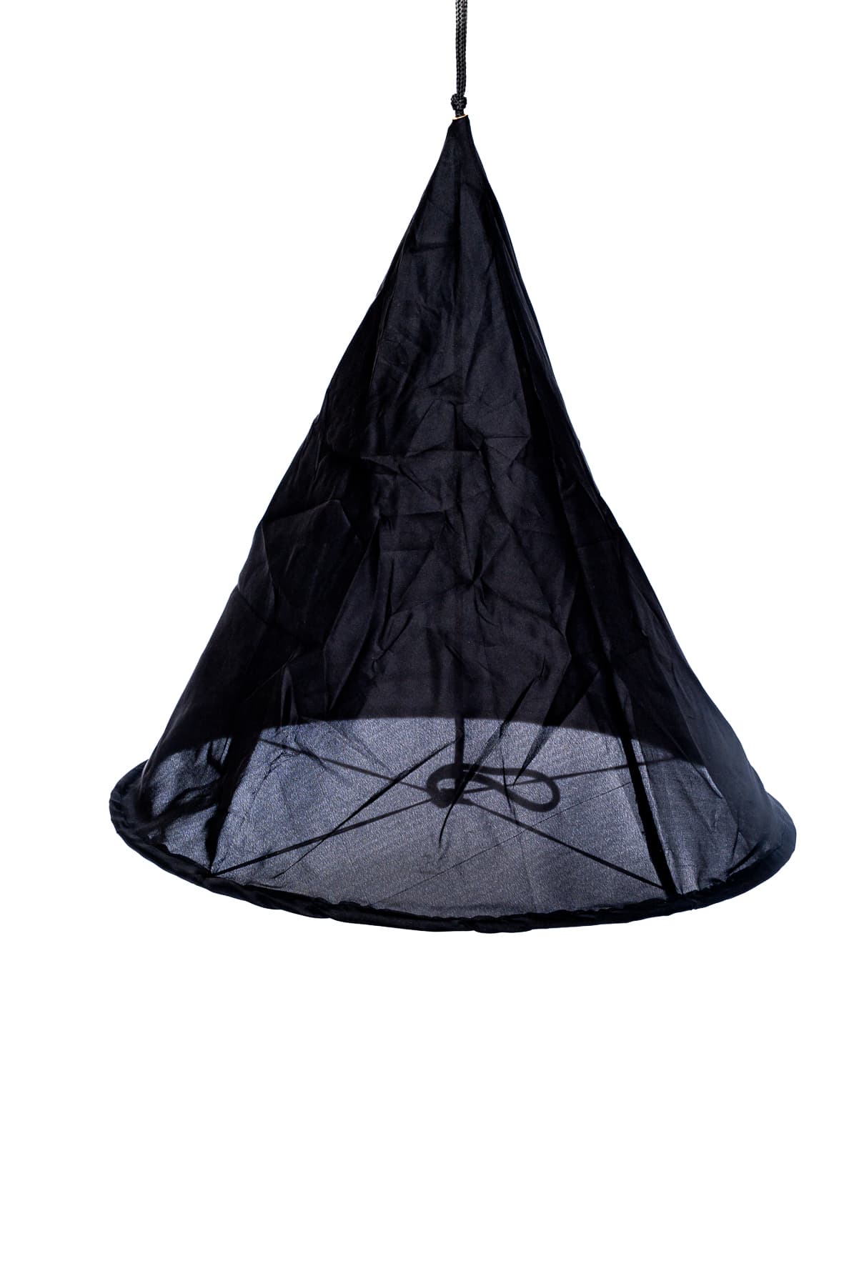 Conical Shapes, Black Canvas